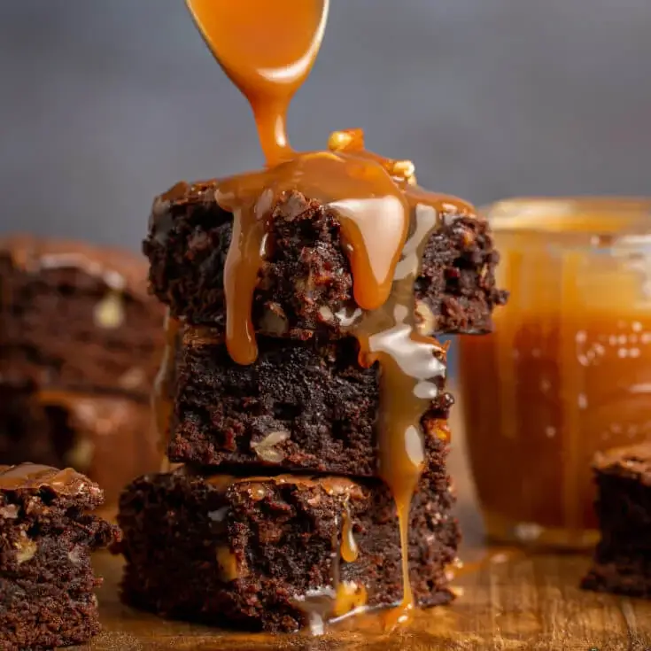 Salted Caramel Brownie – Home Delivery Karachi